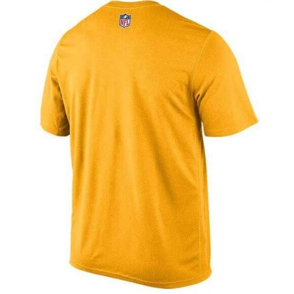 Men's Pittsburgh Steelers Nike Legend Jock Tag Gold T-Shirt Size, 3XL - Picture 2 of 7
